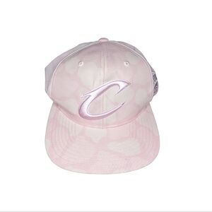 Mitchell & Ness Cleveland Cavaliers Pink Tye Dye Snapback